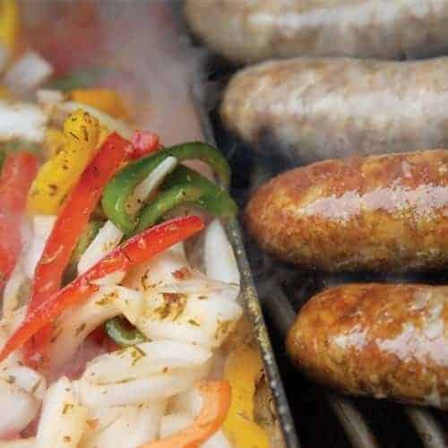 Sausage and Pepper Mixed Grill