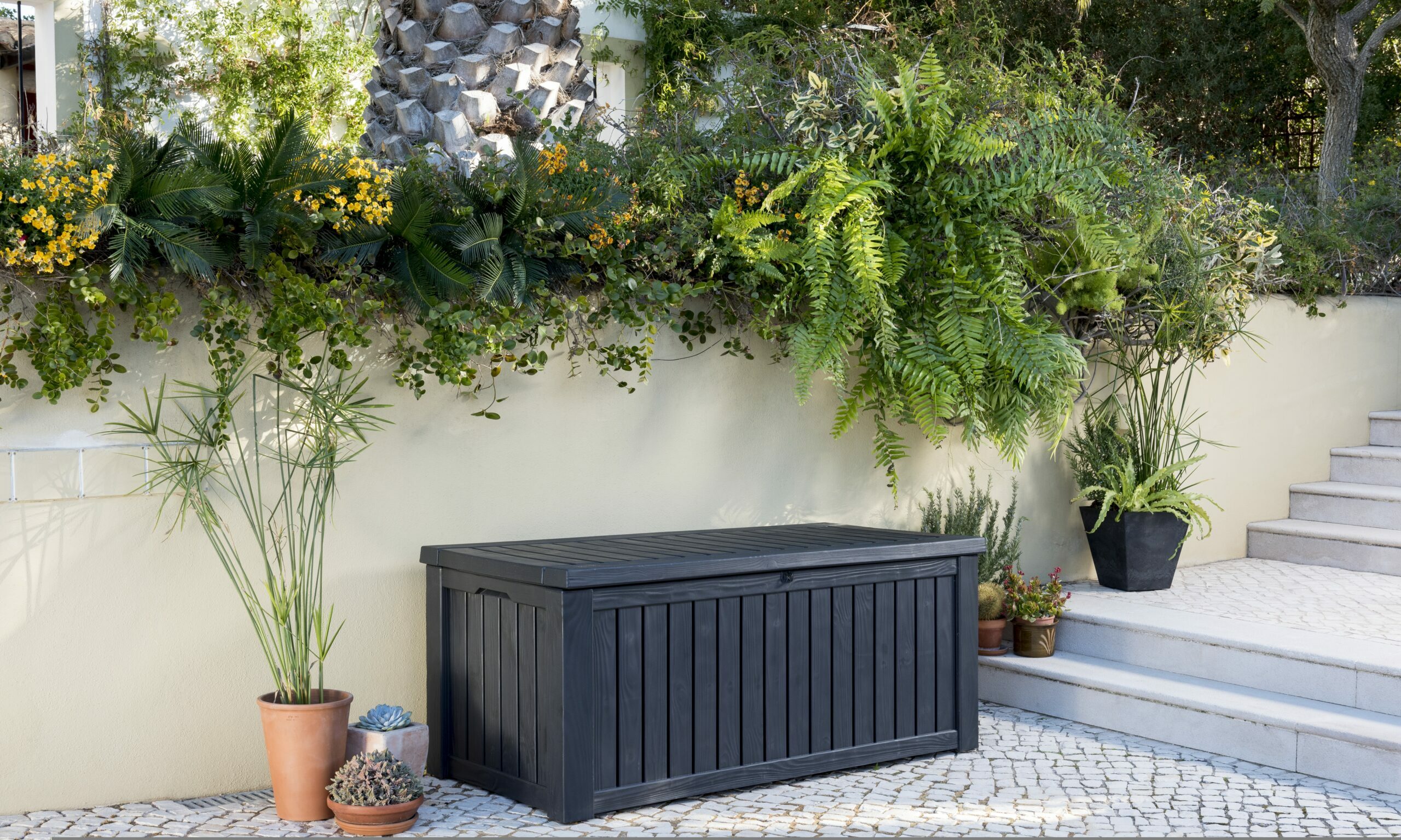 Rockwood Outdoor Storage Box Anthracite - Outdoor Storage Boxes For Sale Dublin Ireland