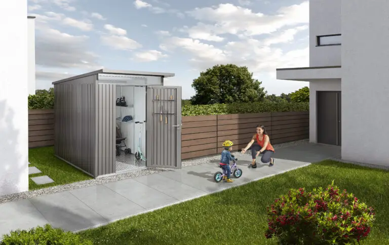 Garden Shed Avantgarde for sale from The Ouotdoor Scene. Trusted premium biohort garden shed retailers in Ireland
