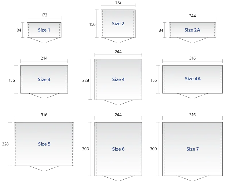 Garden Shed Europa Sizes