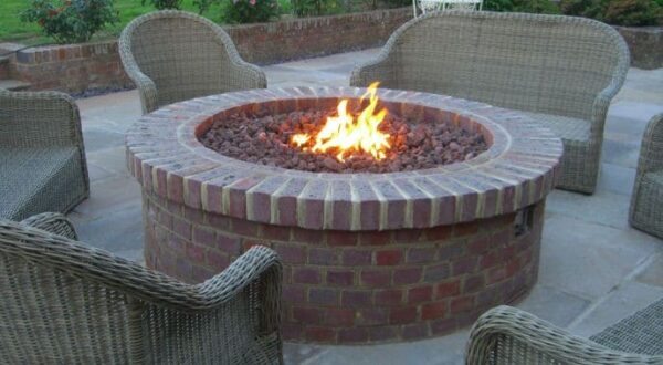 Outdoor Gas Fire Pit Burner – 4 Configurations Available