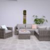 The Sousse Corner Sofa Set - Kubu Grey - Outdoor Furniture For Sale Dublin Ireland