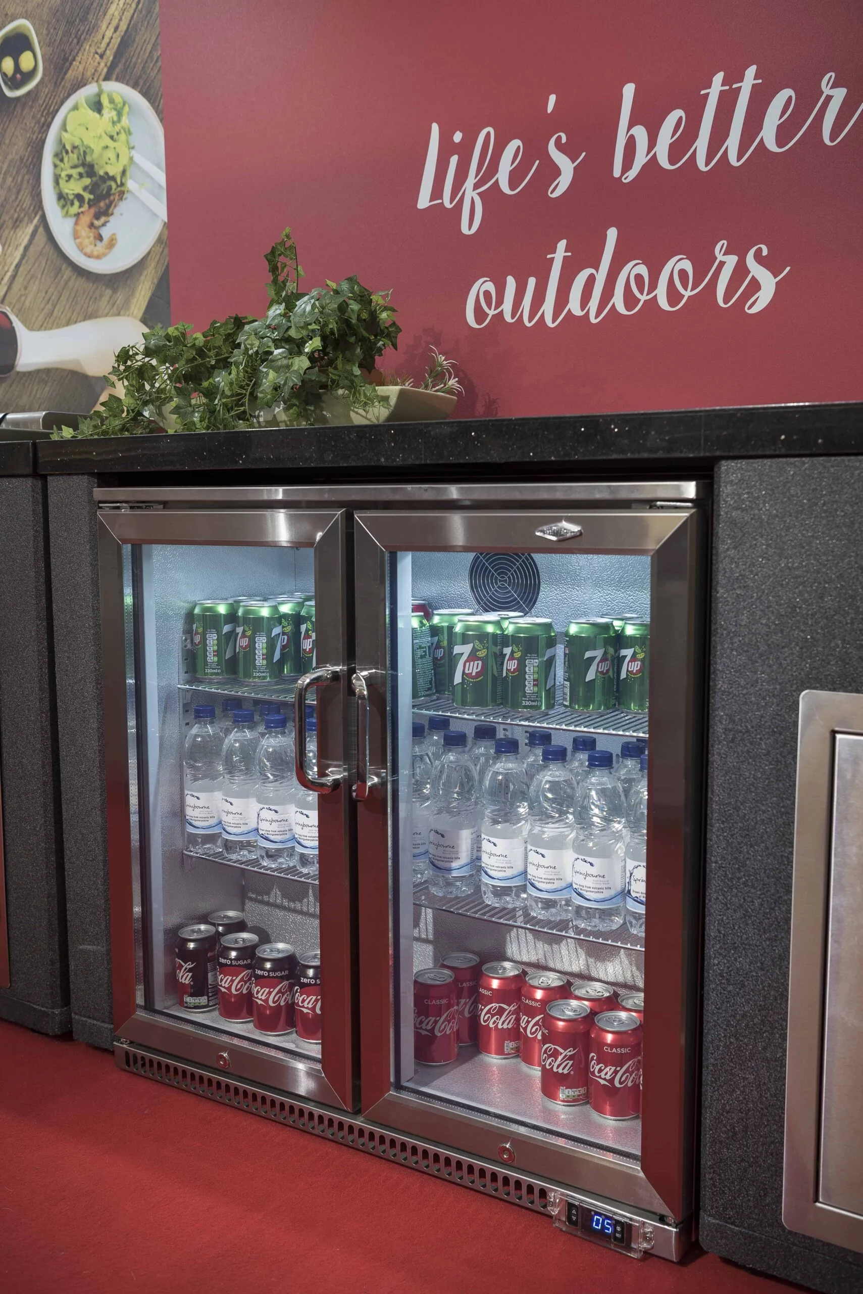BeefEater 190L Outdoor Fridge Double Door
