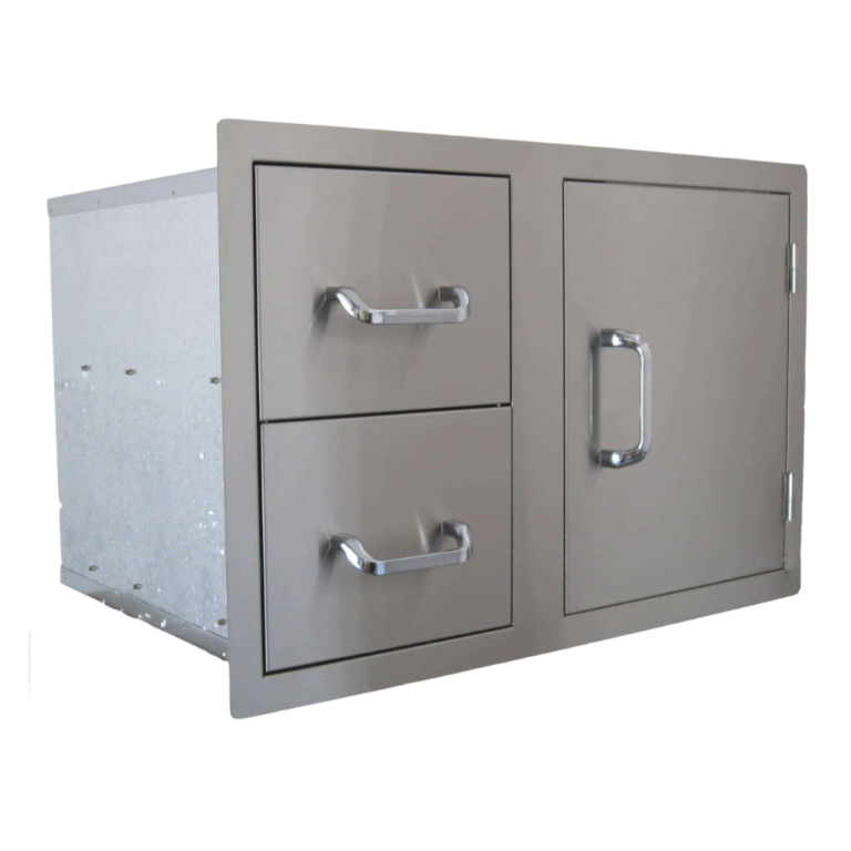 Beefeater Built in Stainless Steel Double Drawer - Outdoor Kitchens For Sale Dublin