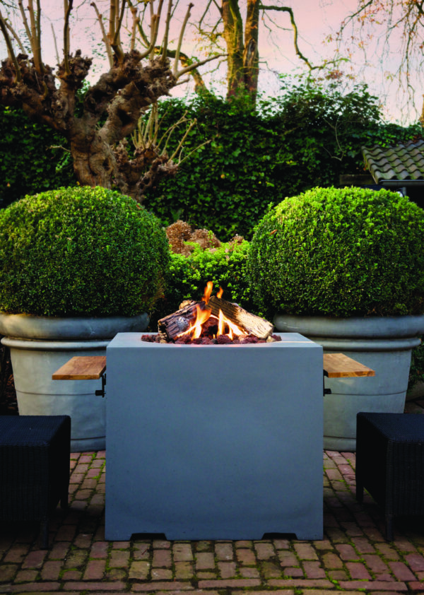 Cocoon Square Small Gas Fire (2 Colours)