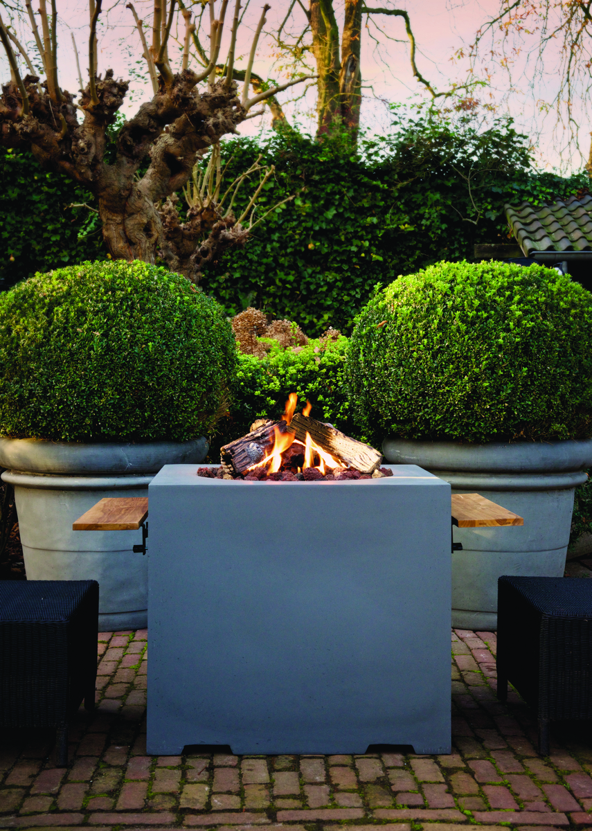 Cocoon Square Small Gas Fire (2 Colours)