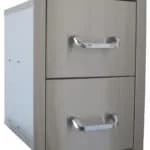 BeefEater Built in Stainless Steel Double Drawer