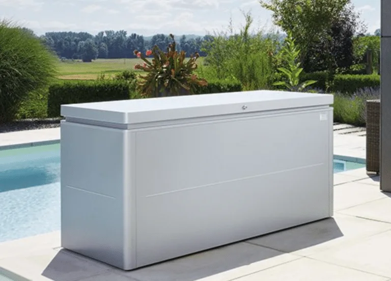 The Outdoor Scene- outdoor.ie presents premium garden shed and storage solution, lounge storage box 200 from Biohort for sale in Dublin 14.