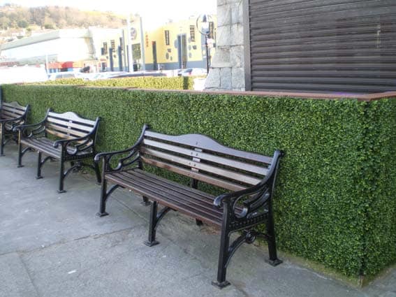 Artificial Boxwood Tile 25cm