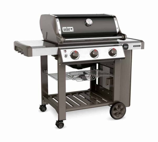 Weber Genesis II E-310 Black With With BBQ Cover Bundle