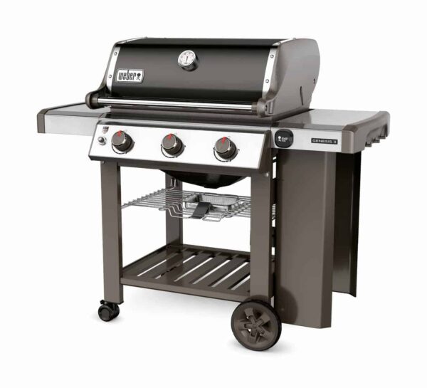 Weber Genesis II E-310 Black With With BBQ Cover Bundle