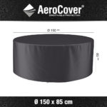 AeroCover Garden Dining Set Furniture Cover Round 150cm