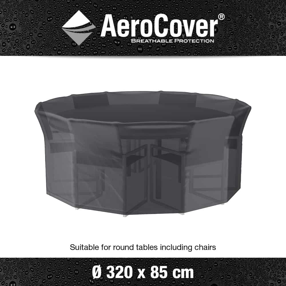 AeroCover Garden Dining Set Cover Round 320cm