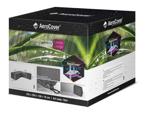 AeroCover Garden L-Shaped Sofa Set Furniture Cover 255 x 255cm