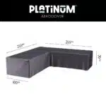 Platinum AeroCover Lounge cover L  255x255x100x70cm