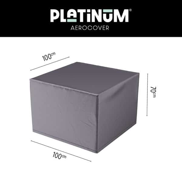 Platinum Lounge Chair Cover 100x100xH70