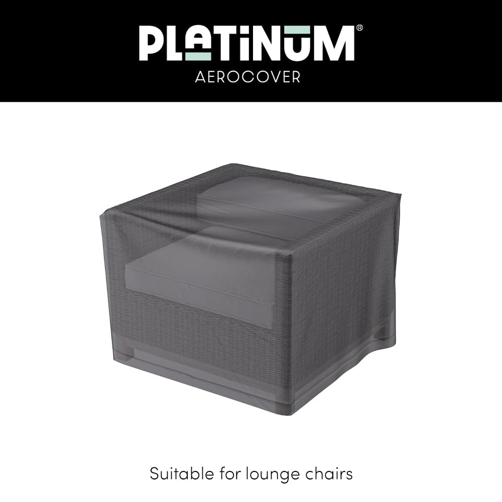 Platinum Lounge Chair Cover 100x100xH70