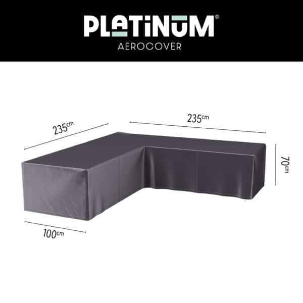 Platinum AeroCover Lounge cover L 235x235x100xH70