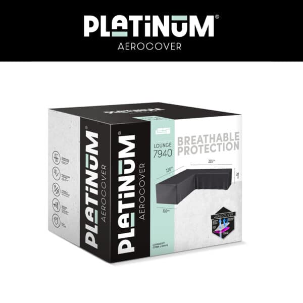 Platinum AeroCover Lounge cover L 235x235x100xH70