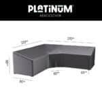 Platinum AeroCover Lounge L/Trapeze 270x270x90xH65/90