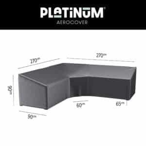 trapeze corner garden furniture cover