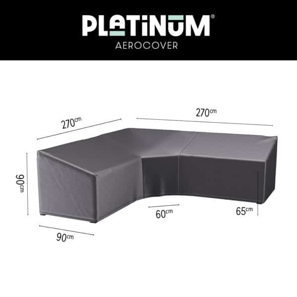 Platinum AeroCover Lounge L/Trapeze 270x270x90xH65/90