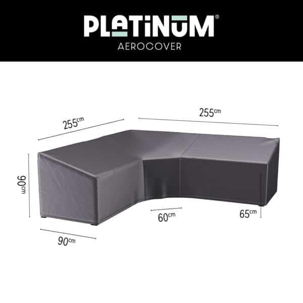 Platinum AeroCover Lounge L/Trapeze 255x255x90xH65/90