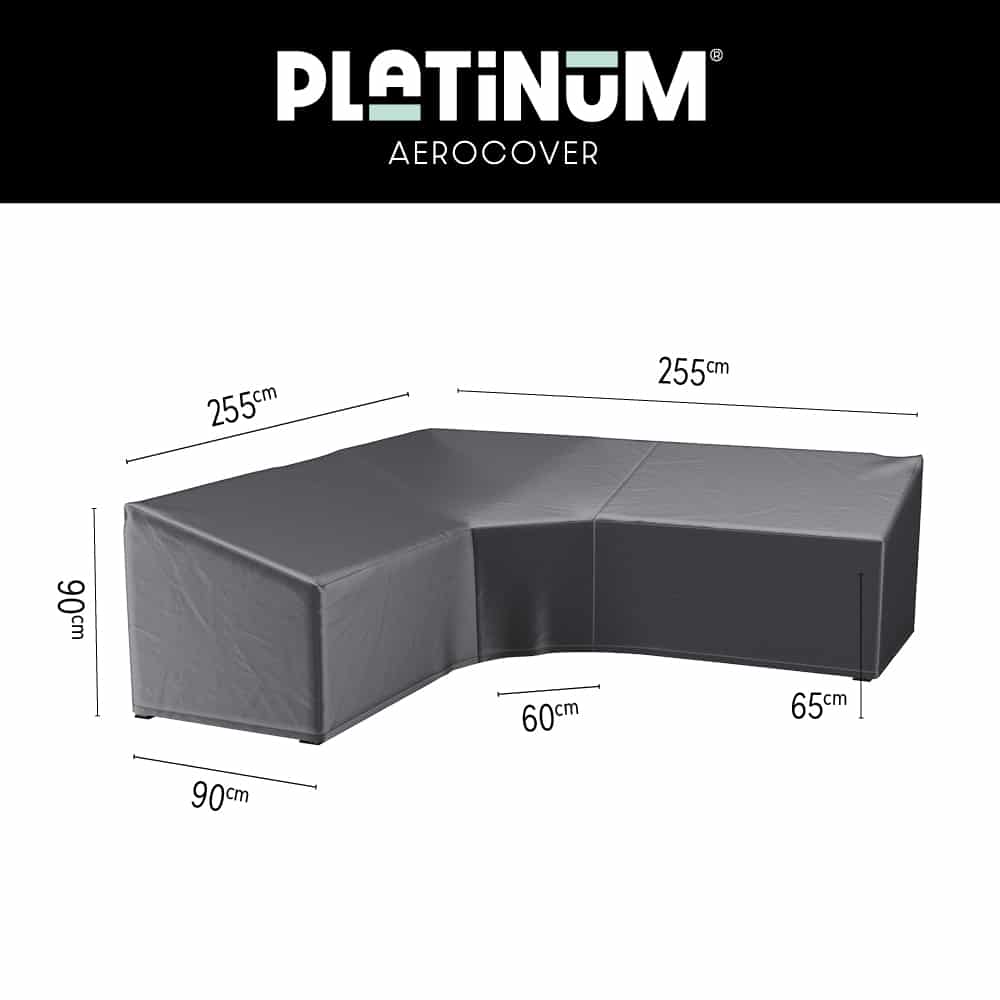 Platinum AeroCover Lounge L/Trapeze 255x255x90xH65/90