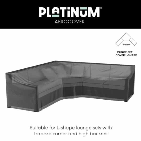Platinum AeroCover Lounge L/Trapeze 255x255x90xH65/90