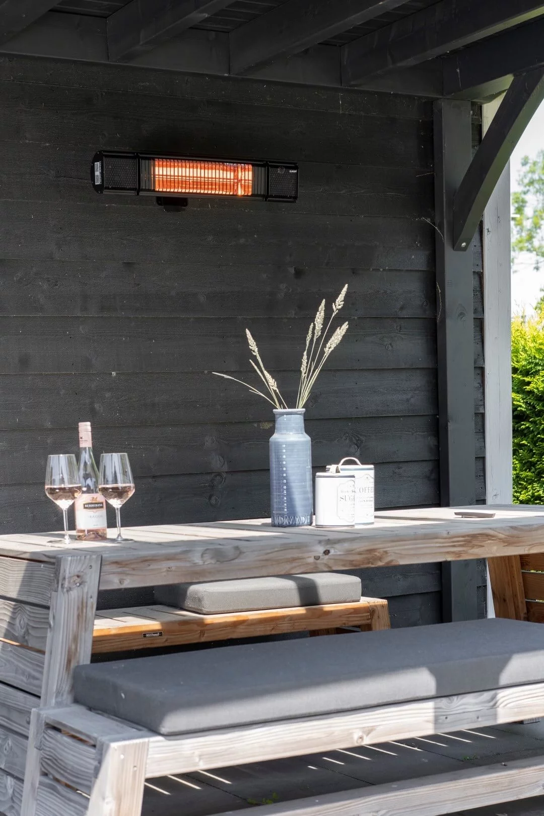 Eurom Heat and Beat Electric Outdoor Heater