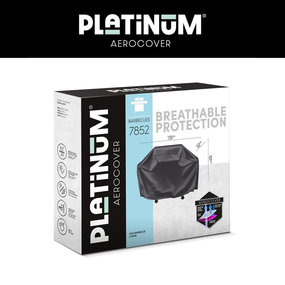 Platinum AeroCover Gas Barbecue Cover – Medium