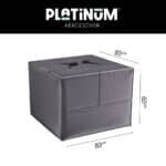 Platinum AeroCover Cushion bag 80x80xH60