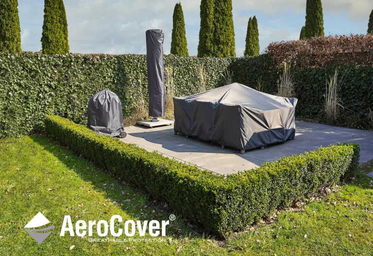 AeroCover Parasol Cover - Lifestyle