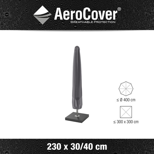 AeroCover Center Pole Parasol Cover 230x30cm