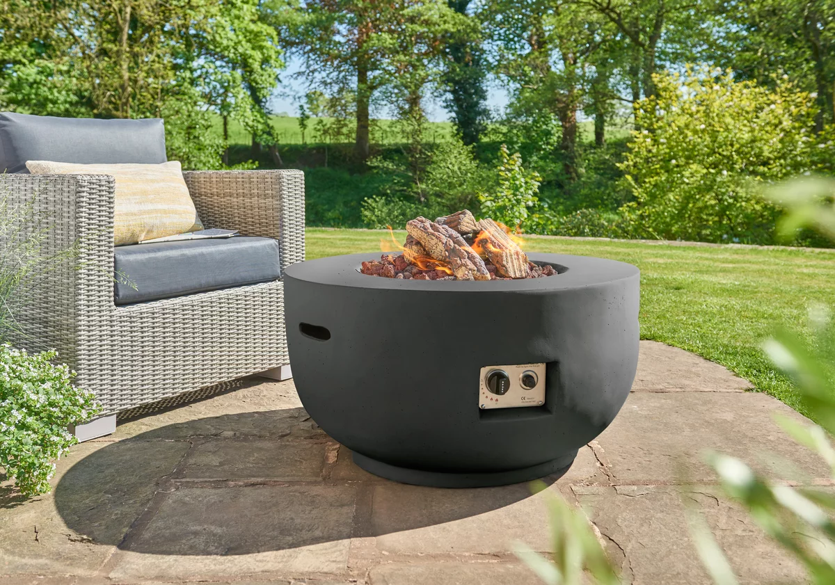 Cocoon Bowl Gas Fire | 3 Colours