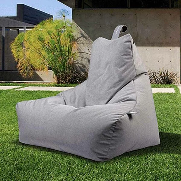 Extreme Lounging Outdoor Bean Bag Silver Grey