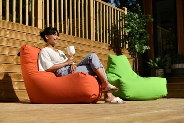 Extreme Lounging Outdoor Bean Bag Orange