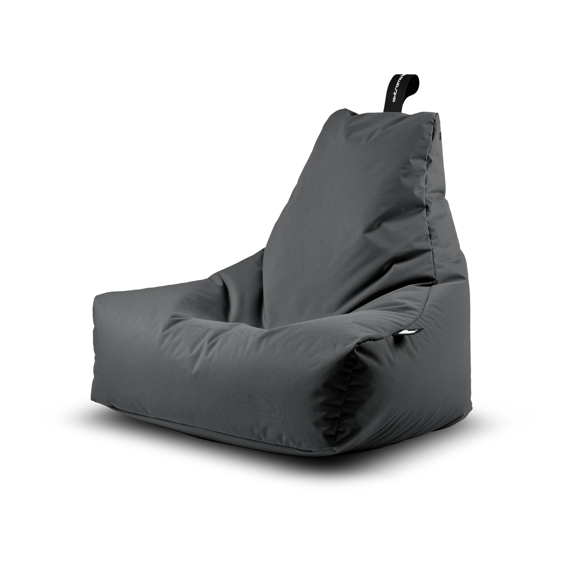 Studio pic of Extreme lounging outdoor bean bag grey for sale from the outdoor scene, Dublin Ireland