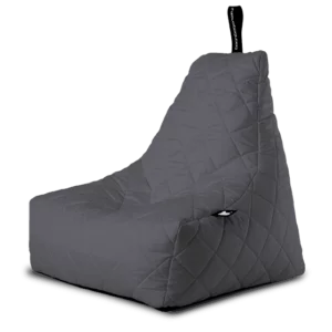 Extreme Lounging Outdoor Quilted Bean Bag Grey