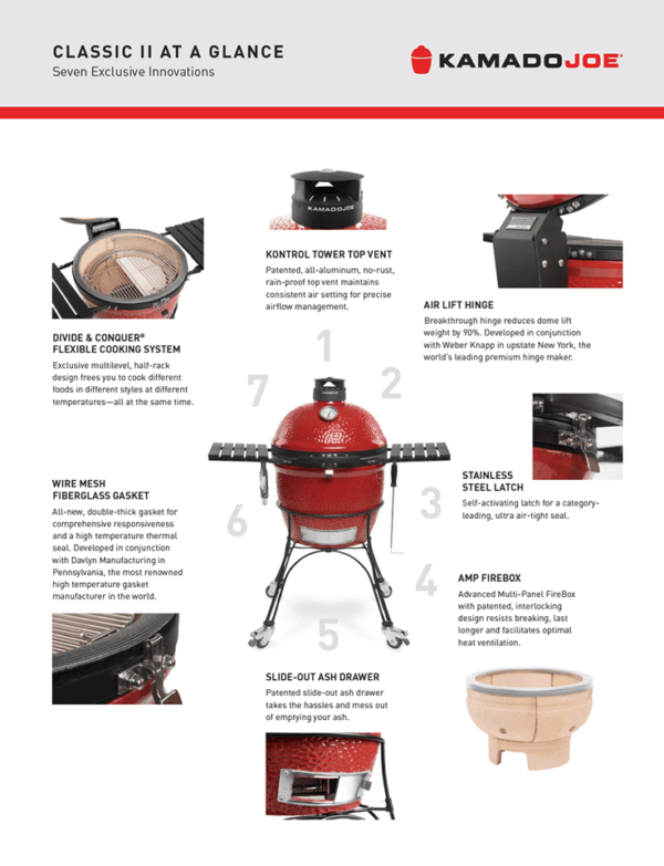 Kamado Joe Classic II BBQ