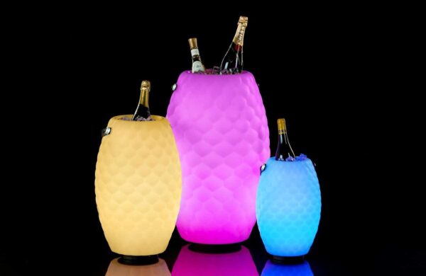 The Joouly Pineapple LED Wine Cooler