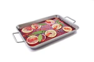 Broil King Stainless Roasting Pan2 - BBQ Accessories For Sale Dublin Ireland