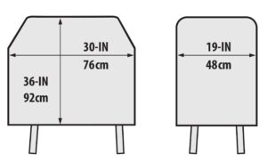 Broil King Porta Chef & Gem Cover2 - BBQ Covers For Sale Dublin Ireland