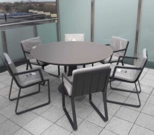 Fano 6-Seater Charcoal3 - Outdoor Furniture For Sale Dublin Ireland
