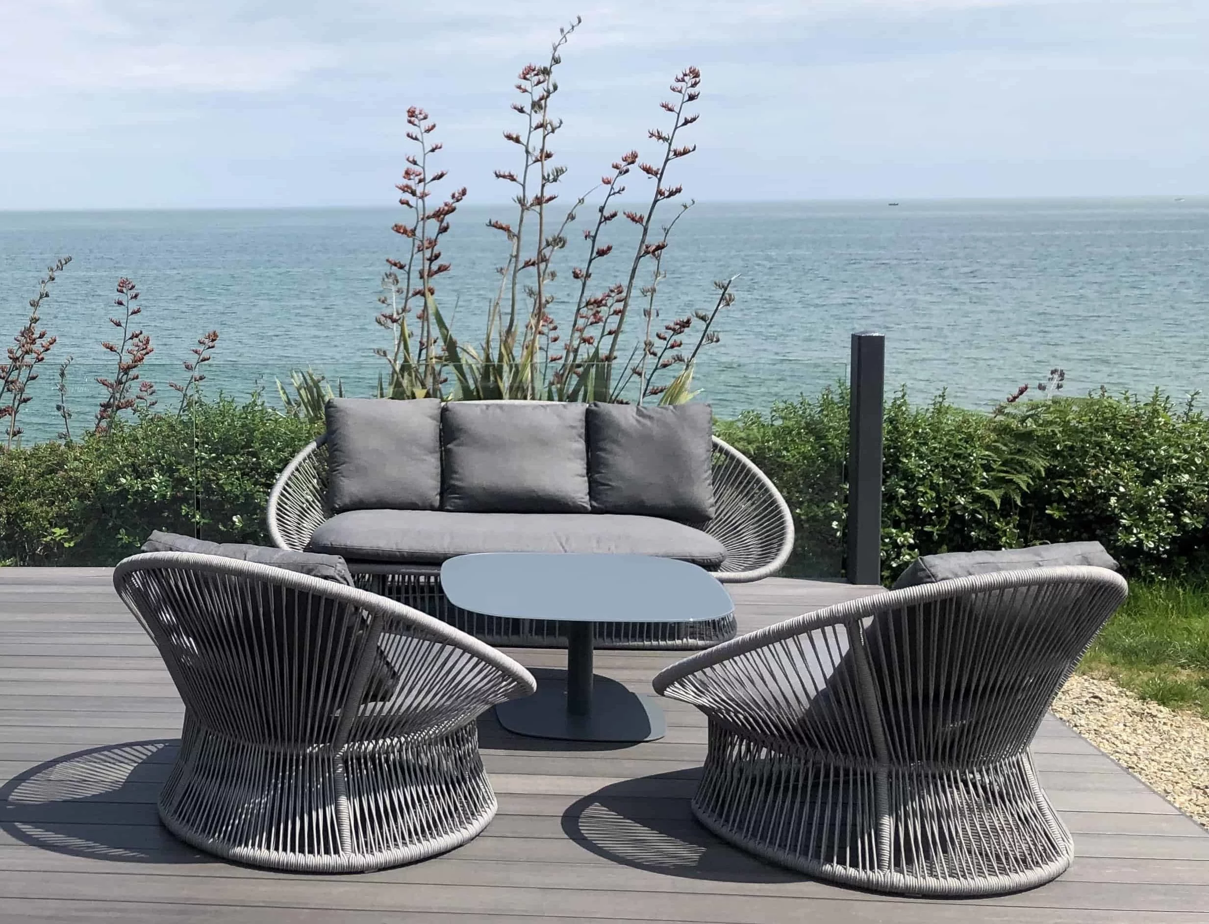 Spade Alu Round Rope Collection - Garden Furniture For Sale Dublin Ireland