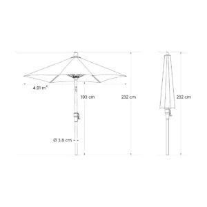 Open Dimension ( Diameter X Height)
