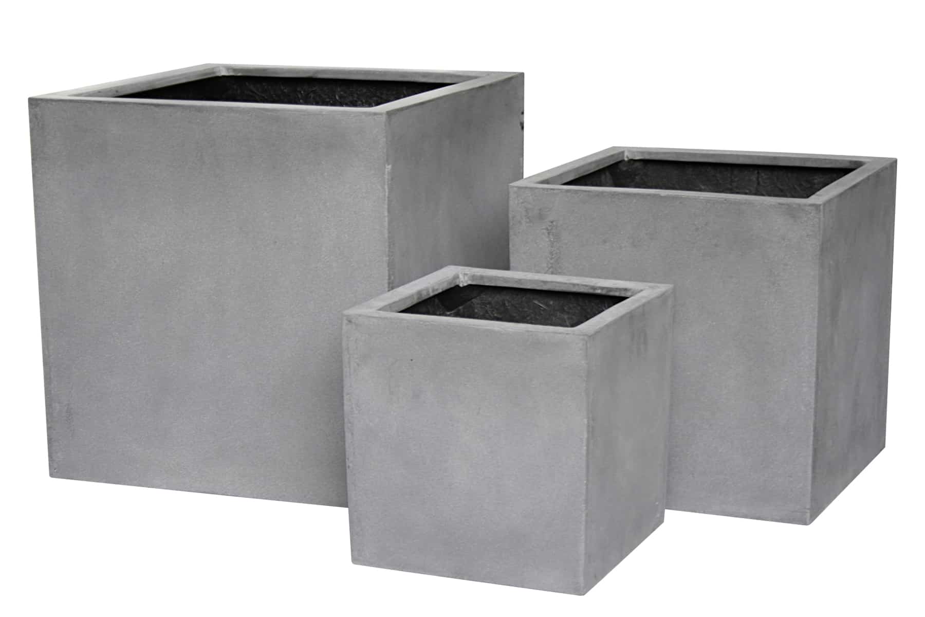 Oxford Square Fiberstone Garden Planter