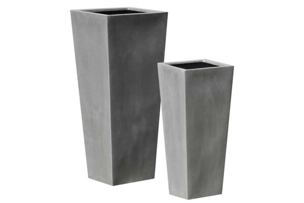 London Tapered Fiberstone Garden Planter