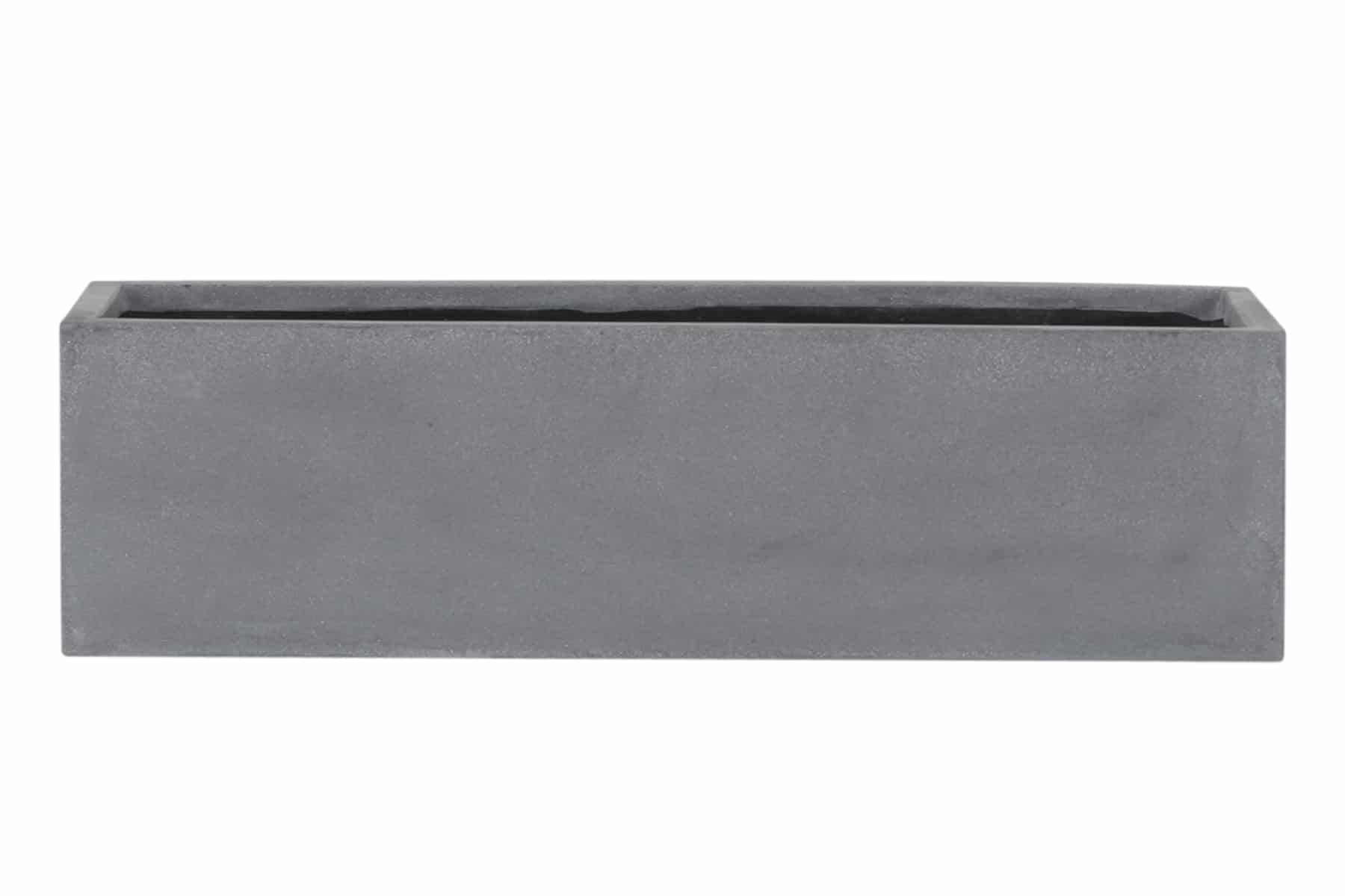 Derby Rectangular Fiberstone Garden Planter