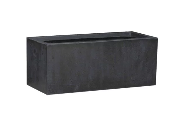 Derby Rectangular Fiberstone Garden Planter